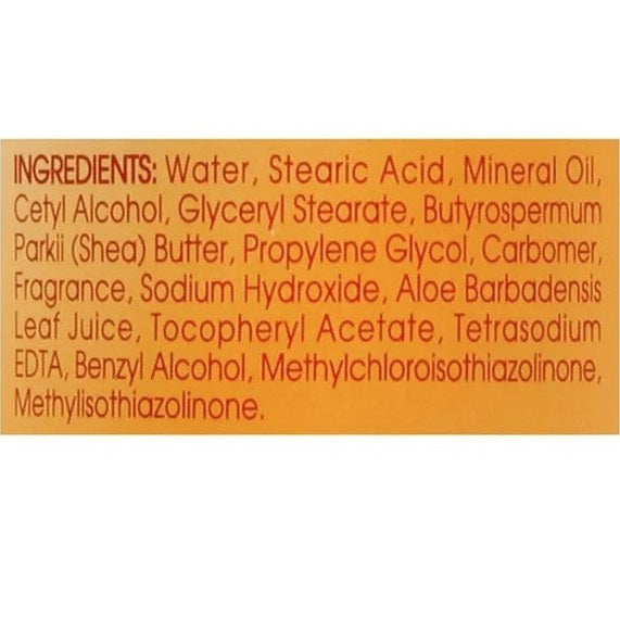 12 OZ SHEA BUTTER BODY LOTION MOISTURIZING EFFECT