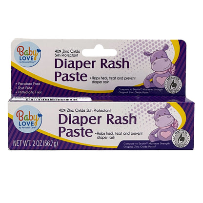 2 OZ DIAPER RASH PASTE 40% ZINC OXIDE SKIN PROTECTANT
