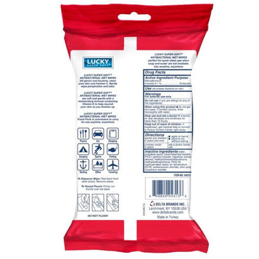 40 CT ANTIBACTERIAL WET WIPES 5.9 x 7.9 IN SHEETS