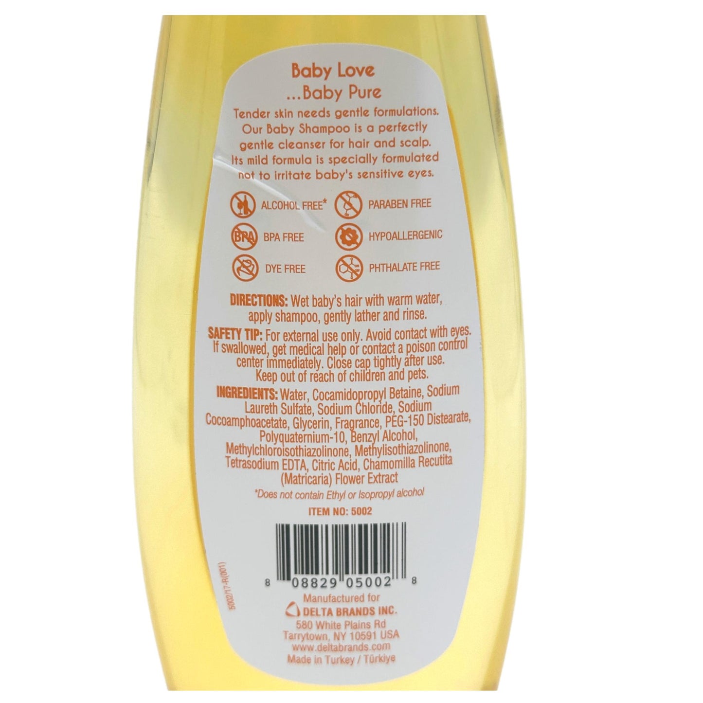 12 OZ CHAMPÚ SUAVE PARA BEBÉS AROMA SUAVE PARA BEBÉ