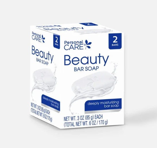 2 PK 3 OZ  BEAUTY BAR SOAP