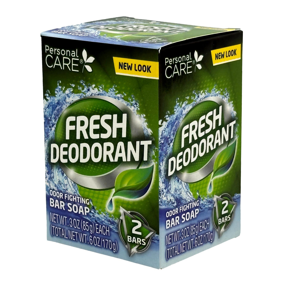 2 PK 3 OZ FRESH DEODORANT SOAP