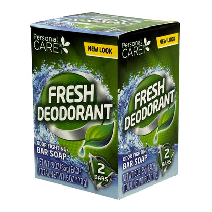 2 PK 3 OZ FRESH DEODORANT SOAP