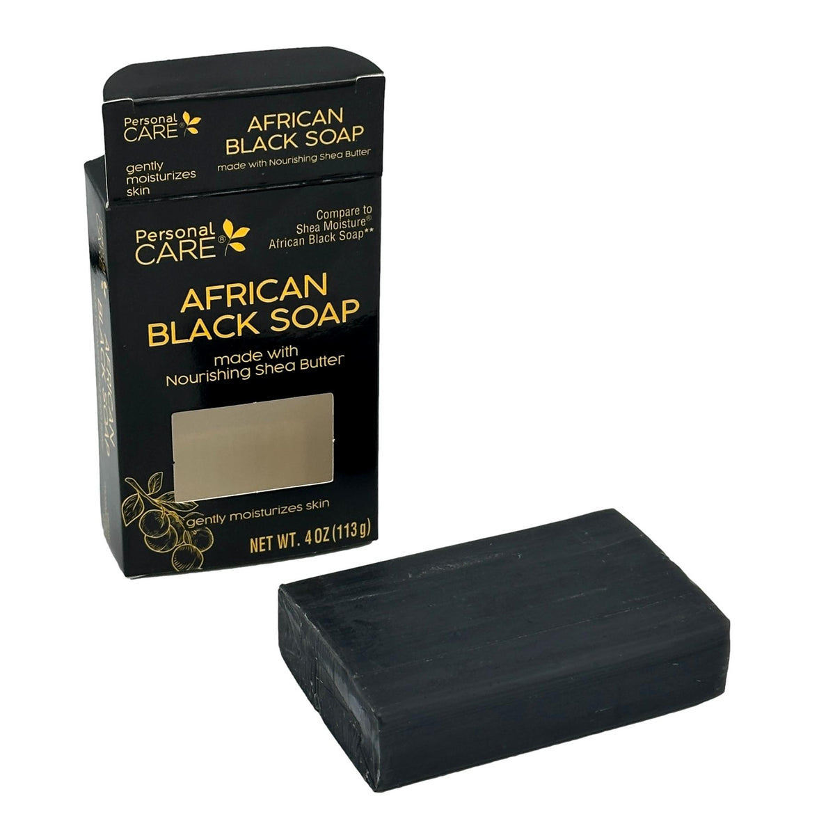Jabón en barra negro africano de 4 oz