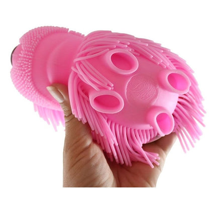 SHAGGY DOG SQUEEZE TOY ASSORTED