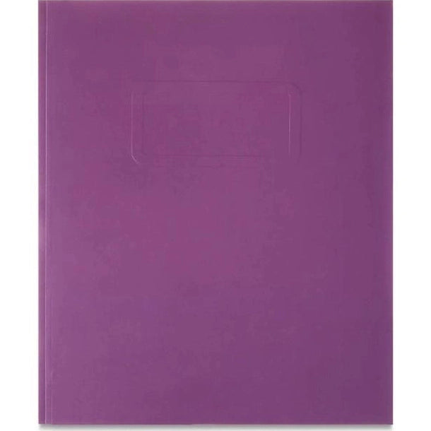PURPLE PAPER 3 PRONG PORTFOLIO 2 POCKET