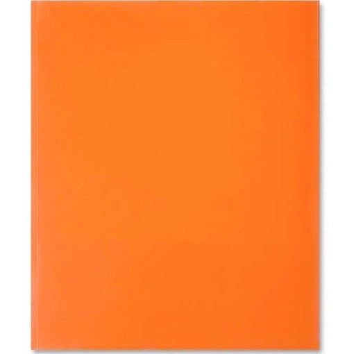 ORANGE PAPER 3 PRONG PORTFOLIO 2 POCKET