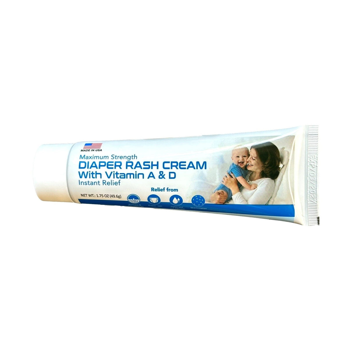 Diaper Rash Cream 1.75 OZ DIAPER RASH CREAM ZINC OXIDE – HDI Wholesale
