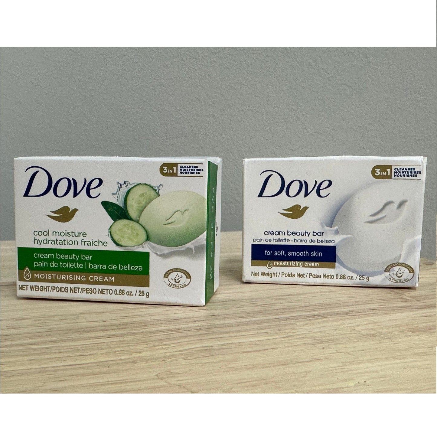 Barra de belleza en crema Dove de 0.88 oz