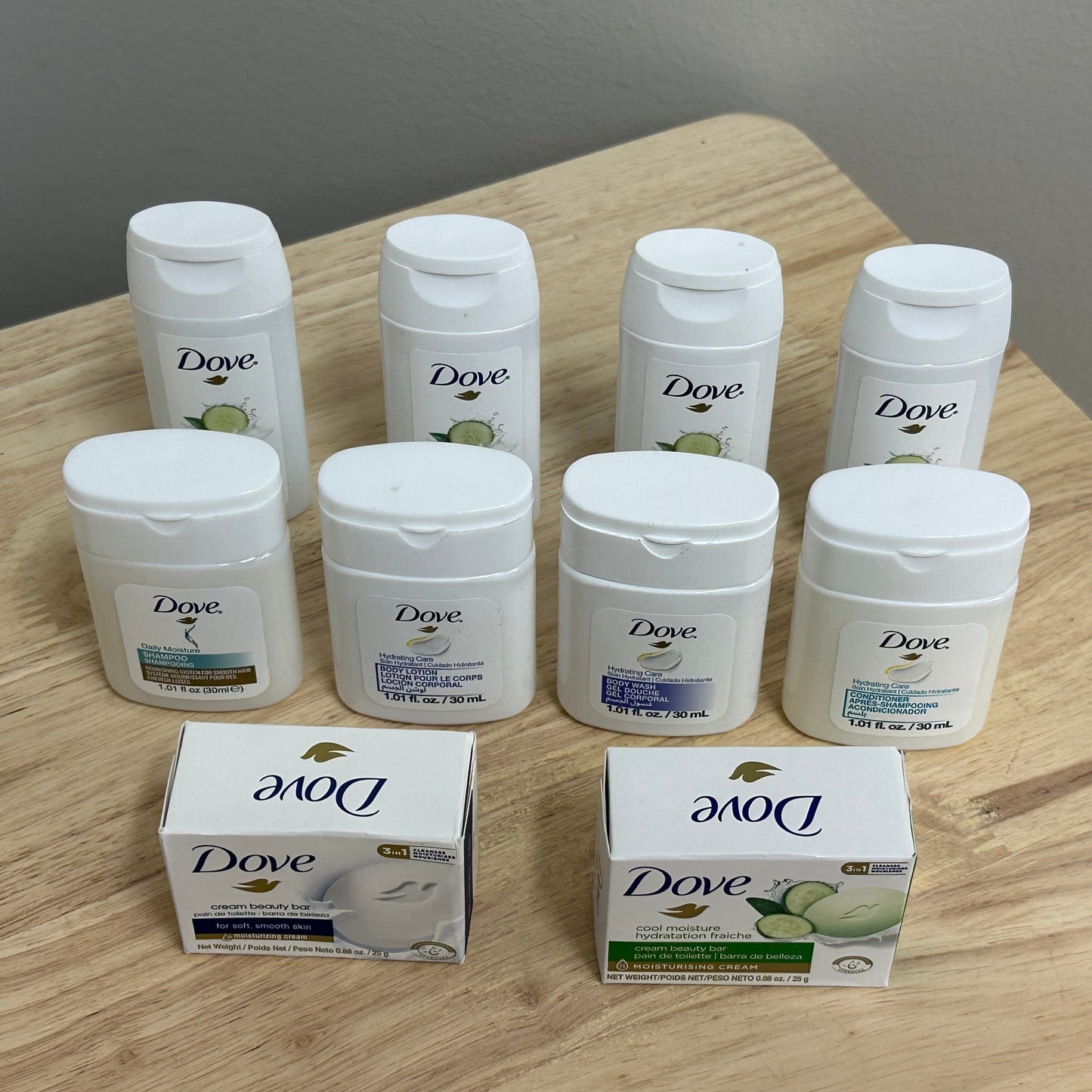 0.75 OZ DOVE CUCUMBER SHAMPOO