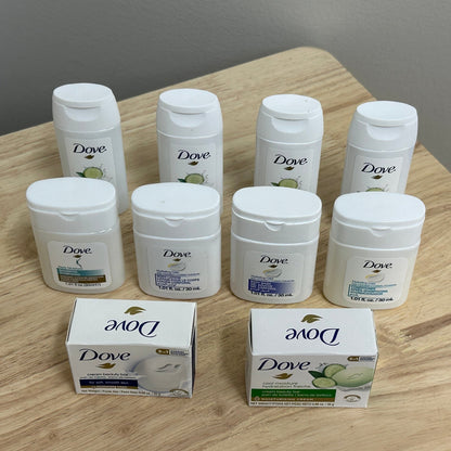 Acondicionador Dove de 1 oz para hidratación diaria