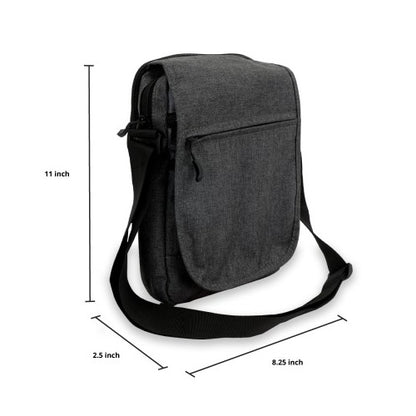 3 POCKET CROSS BODY BAG ASSORTED