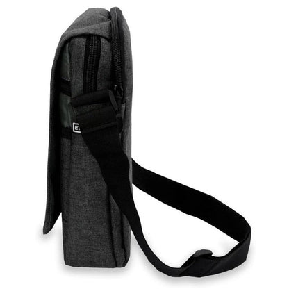 3 POCKET CROSS BODY BAG ASSORTED 11 X 8.25 X 2.5 IN