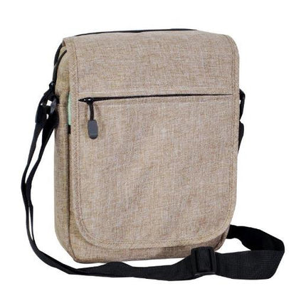 3 POCKET CROSS BODY BAG ASSORTED 11 X 8.25 X 2.5 IN