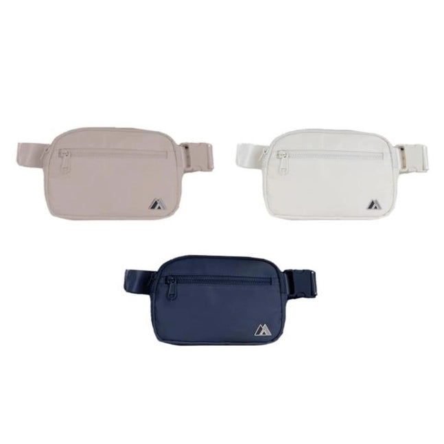 1L EVERYTHING WAIST BAG ASSORTED COLORS 7.5 X 5 X 2 IN
