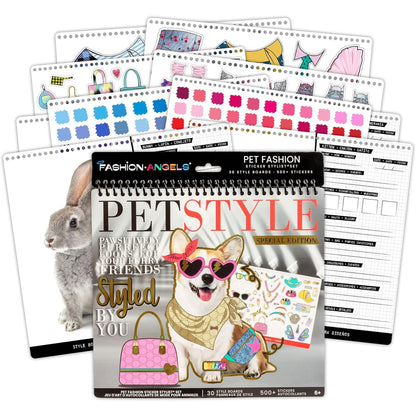 PET FASHION STICKER STYLIST BOOK