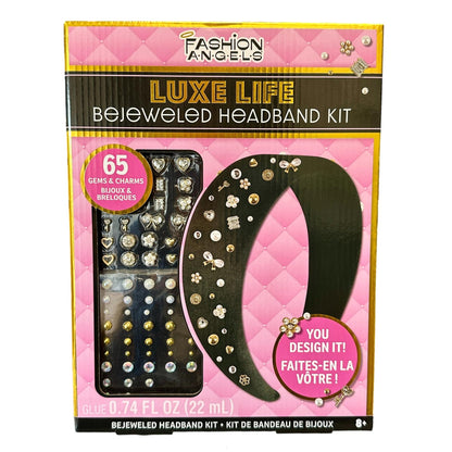 LUXE LIFE BEJEWELED HEADBAND KIT