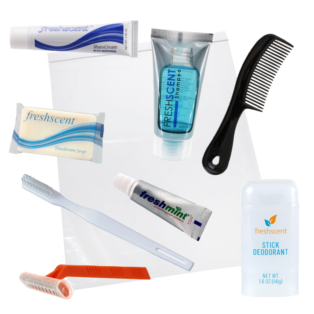 9 PC ADULT HYGIENE KIT