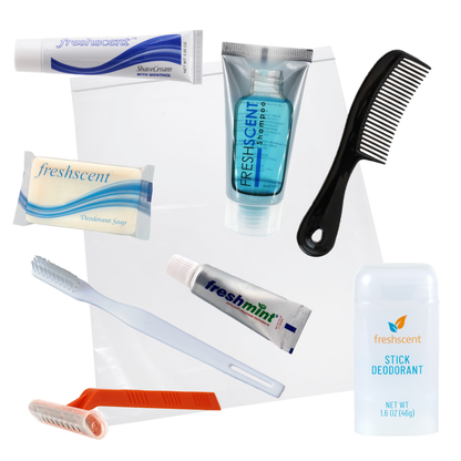 9 PC ADULT HYGIENE KIT