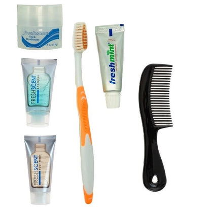 6 PC TEEN/ADULT HYGIENE KIT