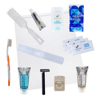 13 PC MAKE-YOUR-OWN HYGIENE KIT 24 KITS FOR ADULT MULTI-DAY