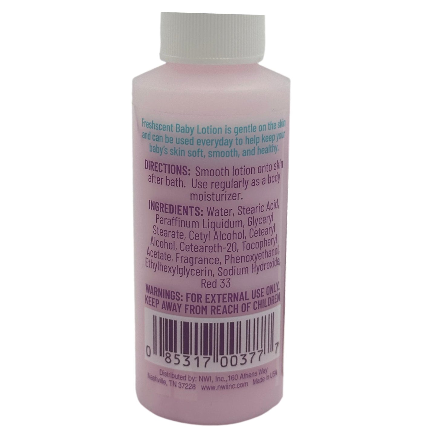 LOCIÓN PARA BEBÉ DE 2 OZ