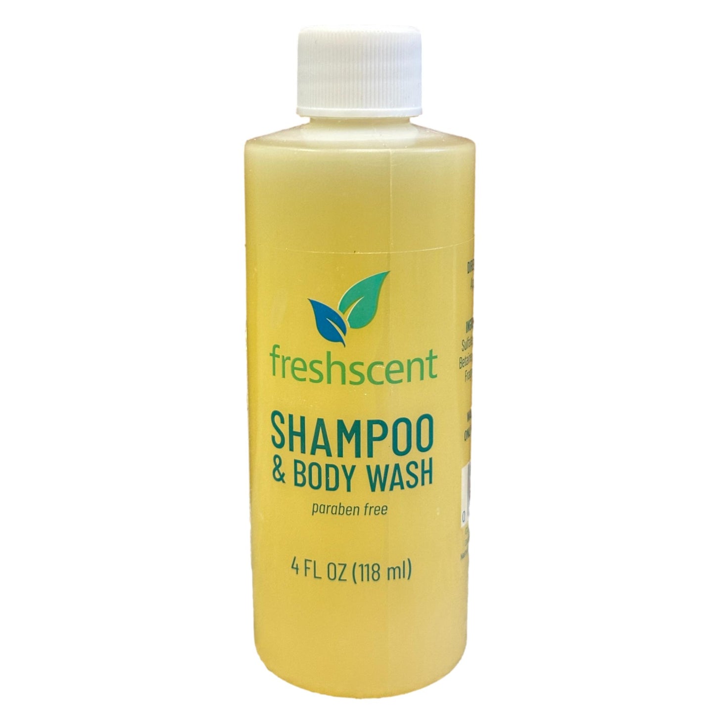 Champú y jabón corporal de 4 oz