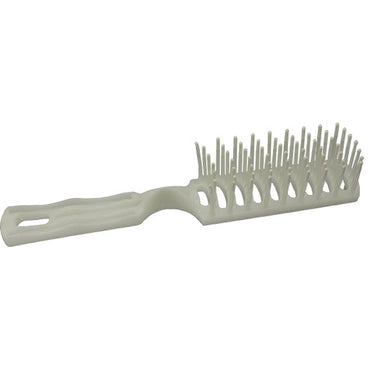 White hair brush.
