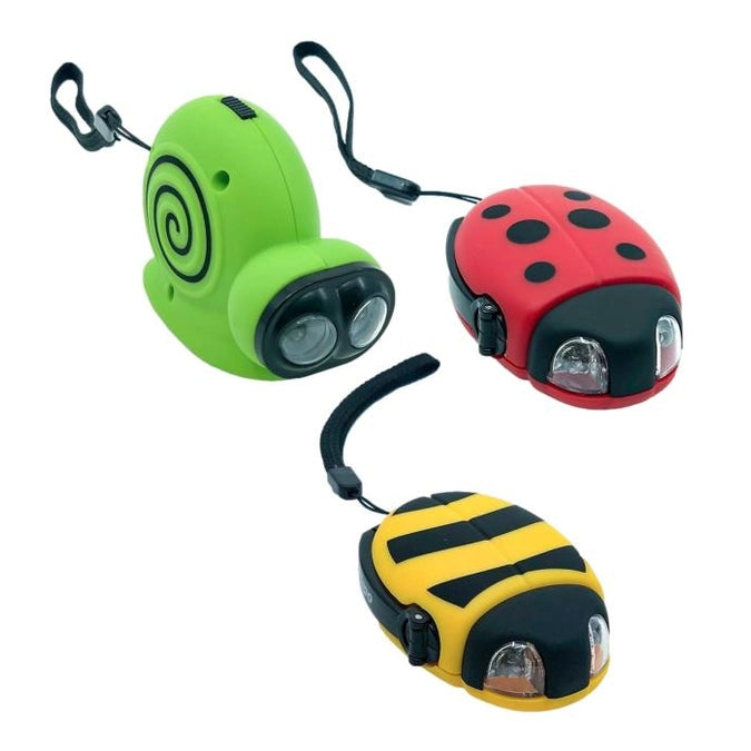 CRANKY CRITTERS FLASHLIGHT ASSORTED