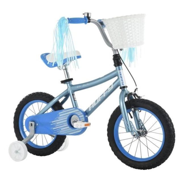 14 IN ZAZZLE BLUE BIKE KIDS COASTER WITH TRAINING WHEELS