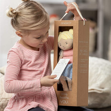 14 IN SOFT BLONDE DOLL