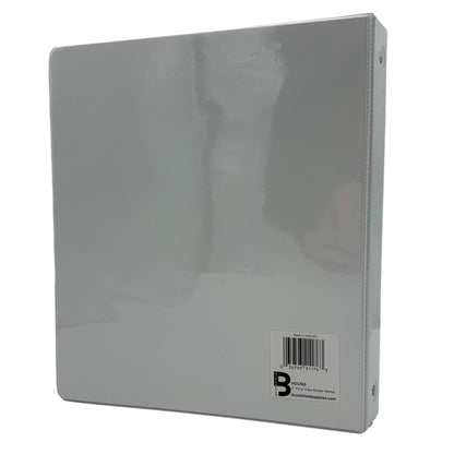 1 IN WHITE 3-RING BINDER