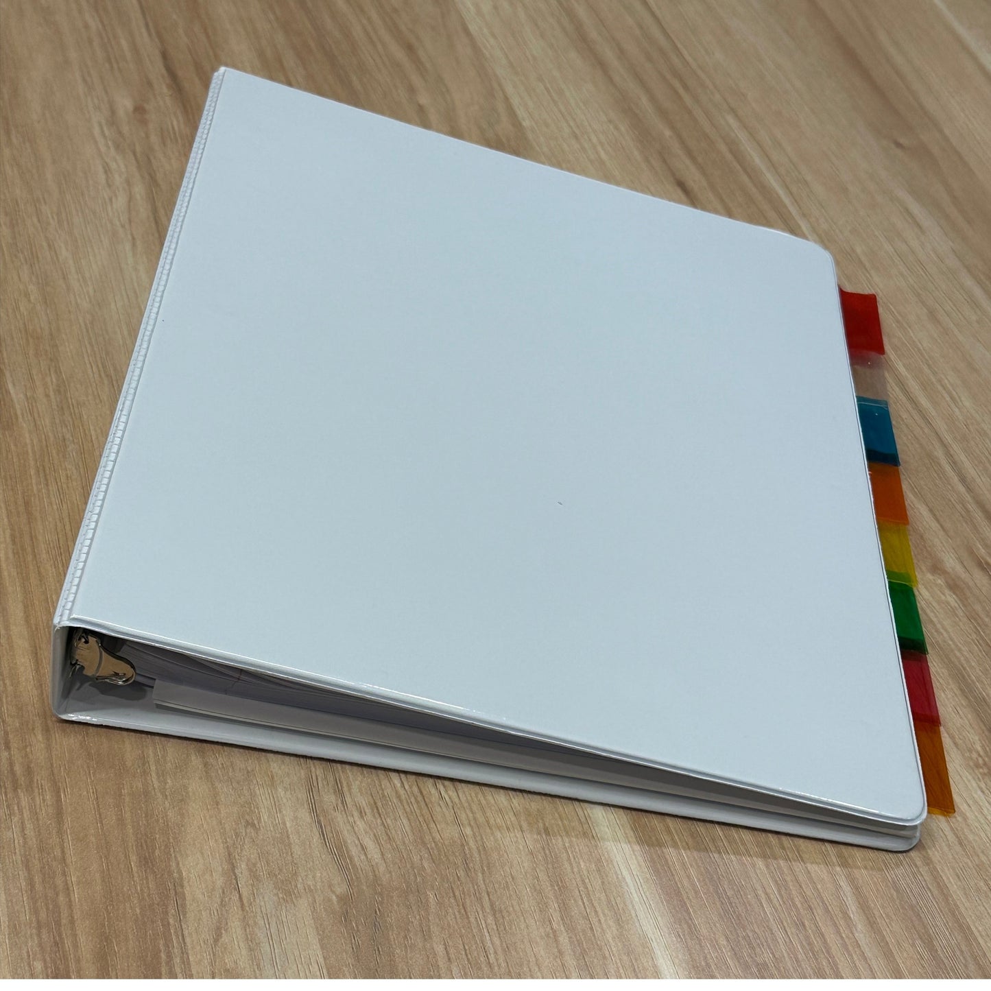 1 IN WHITE 3-RING BINDER