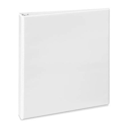 1 IN WHITE 3-RING BINDER