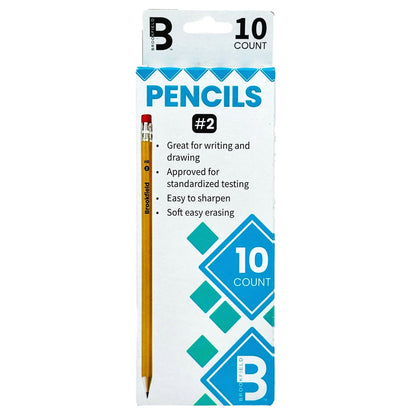 Package of Brookfield #2 pencils.