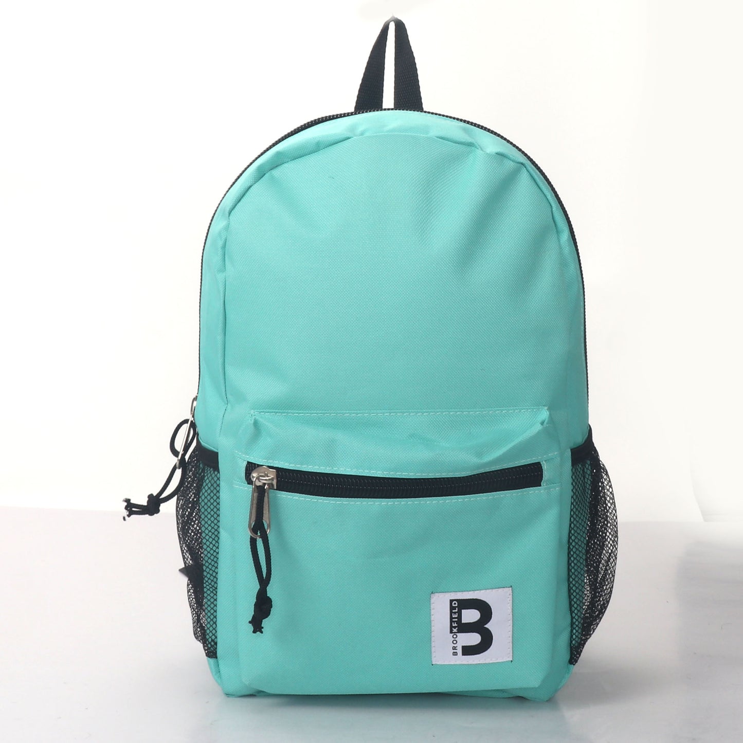 MOCHILA ESCOLAR 15 EN 2 BOLSILLOS LATERALES DE MALLA SURTIDOS