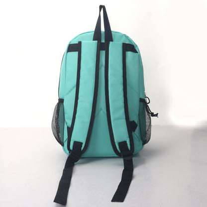 MOCHILA ESCOLAR 15 EN 2 BOLSILLOS LATERALES DE MALLA SURTIDOS