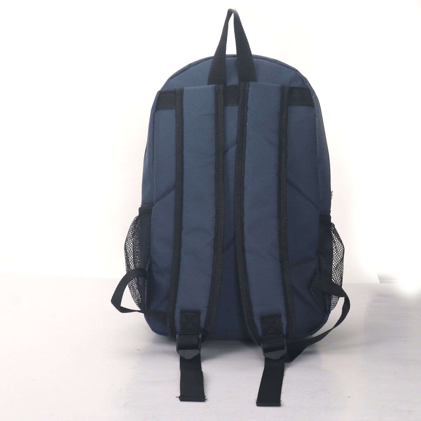 MOCHILA ESCOLAR 15 EN 2 BOLSILLOS LATERALES DE MALLA SURTIDOS