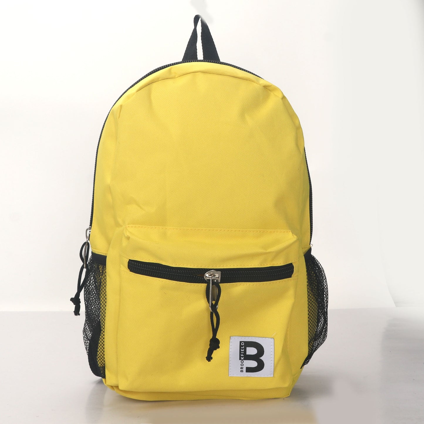 MOCHILA ESCOLAR 15 EN 2 BOLSILLOS LATERALES DE MALLA SURTIDOS