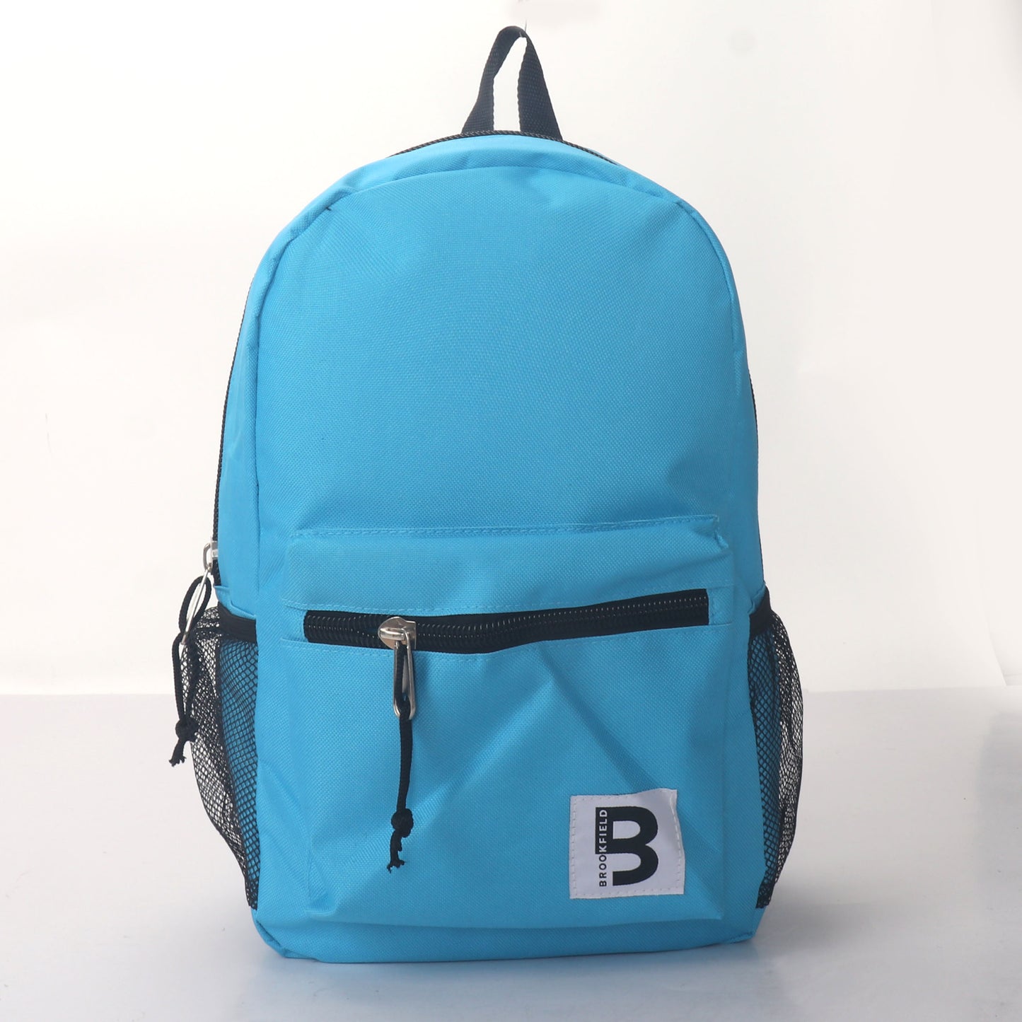 MOCHILA ESCOLAR 15 EN 2 BOLSILLOS LATERALES DE MALLA SURTIDOS