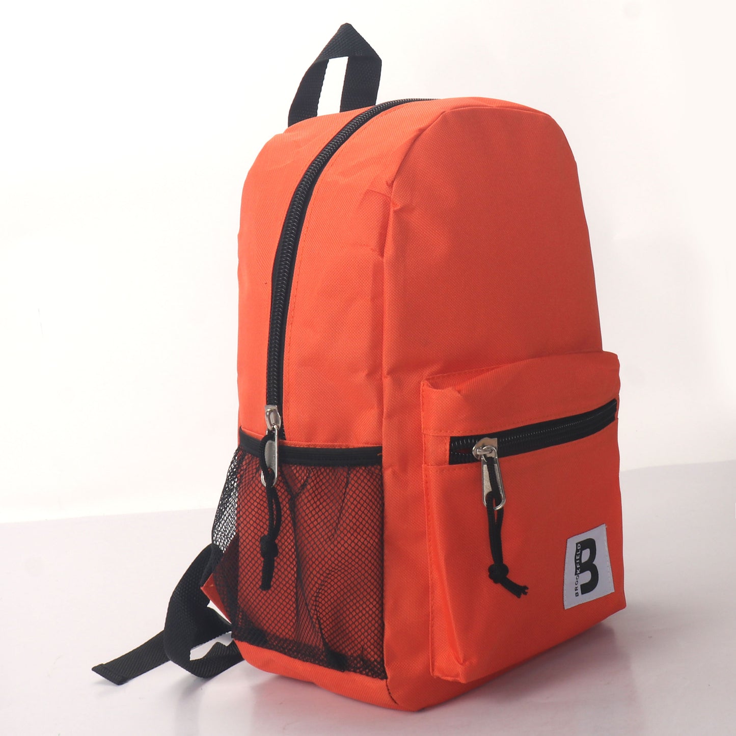 MOCHILA ESCOLAR 15 EN 2 BOLSILLOS LATERALES DE MALLA SURTIDOS