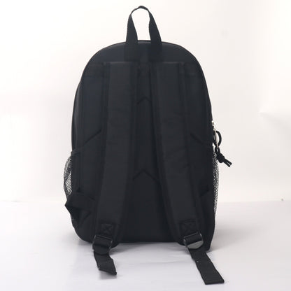 MOCHILA ESCOLAR 15 EN 2 BOLSILLOS LATERALES DE MALLA SURTIDOS