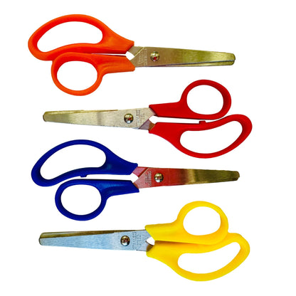 TIJERAS DE PUNTA ROMA DE 5 PULGADAS SURTIDAS