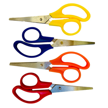TIJERAS DE PUNTA PUNTA DE 5 PULGADAS SURTIDAS