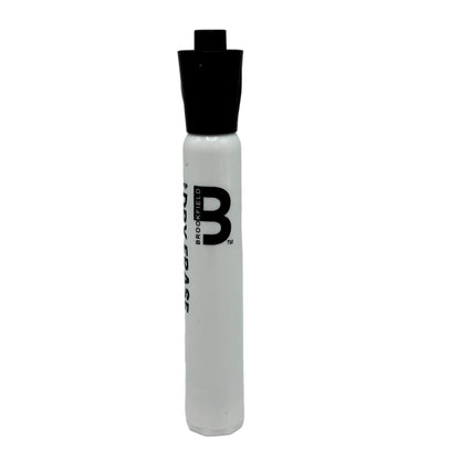 SINGLE BLACK DRY-ERASE CHISEL TIP MARKER