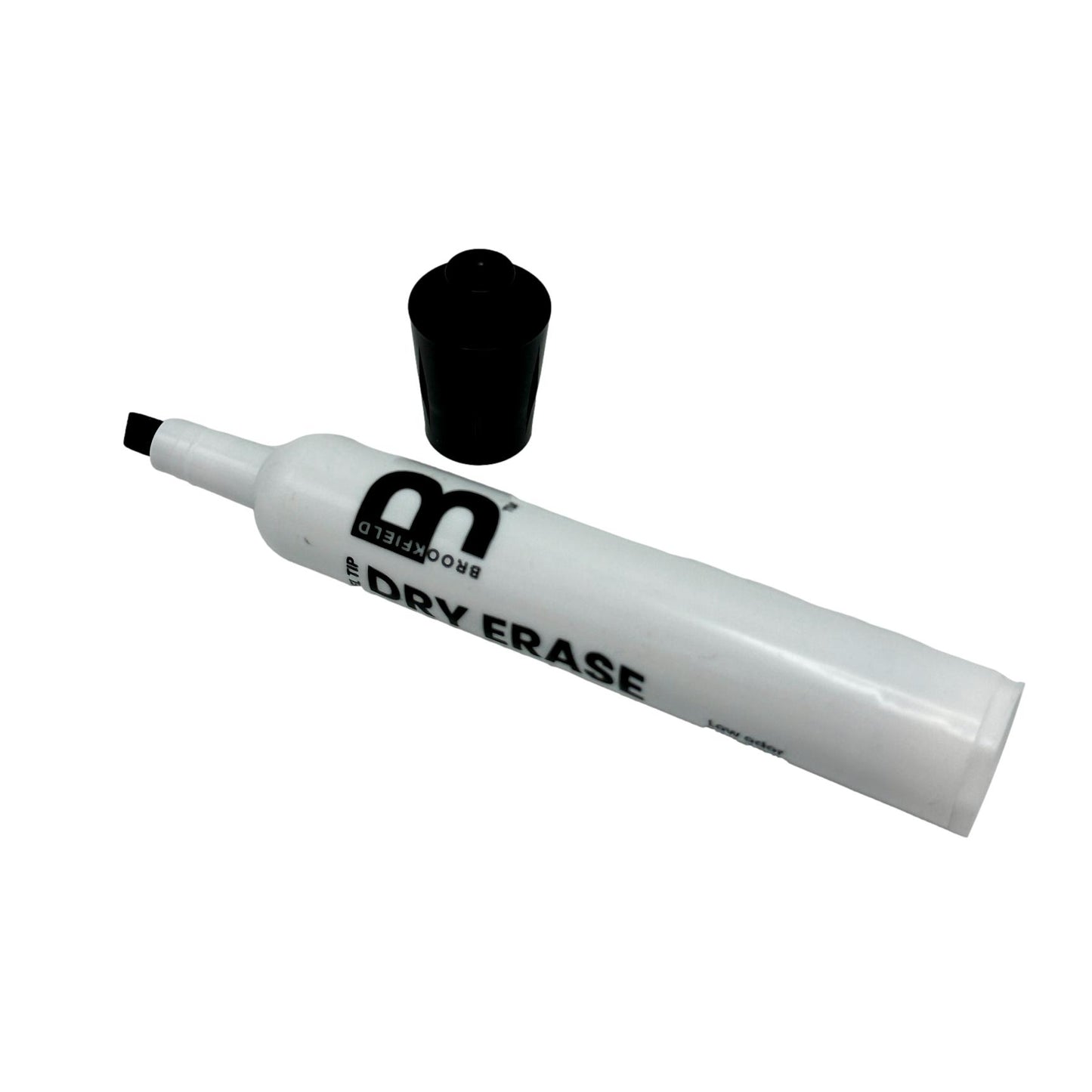SINGLE BLACK DRY-ERASE CHISEL TIP MARKER