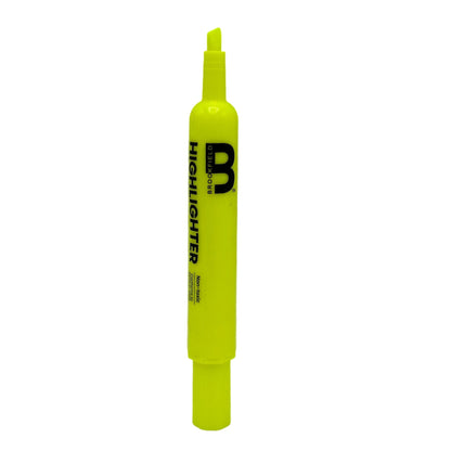 RESALTADOR AMARILLO DE PUNTA CINCELADA SIMPLE