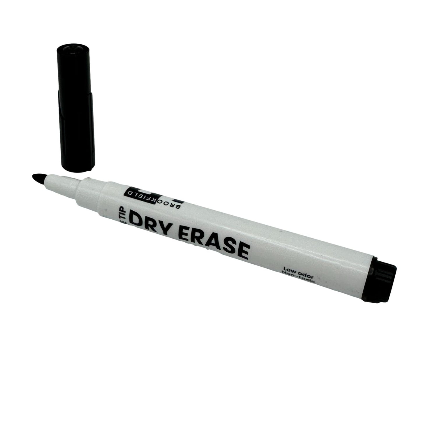 SINGLE BLACK DRY-ERASE FINE TIP MARKER