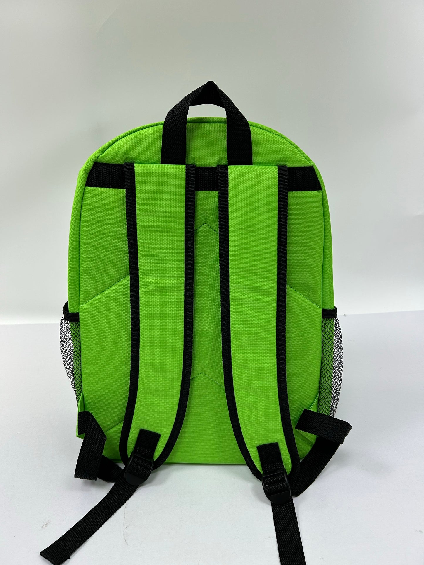 17 IN SCHOOL BACKPACK 2 MESH SIDE POCKETS ASSORTED