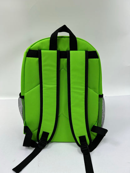 17 IN SCHOOL BACKPACK 2 MESH SIDE POCKETS ASSORTED